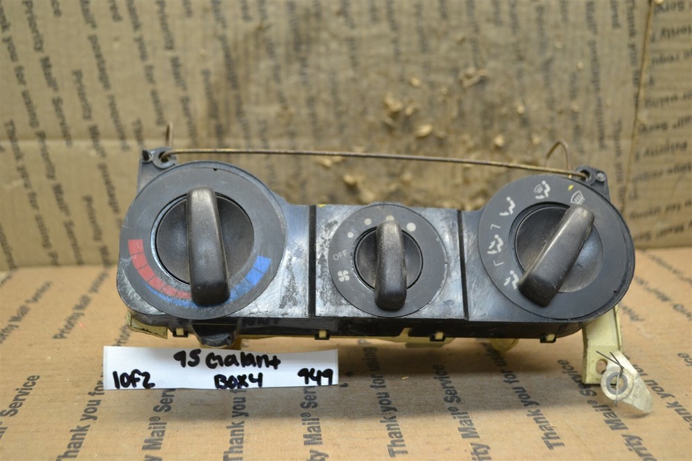 94-97 Mitsubishi Galant Ac Heater Temperature Climate Control Bx 4 949-10F2-image