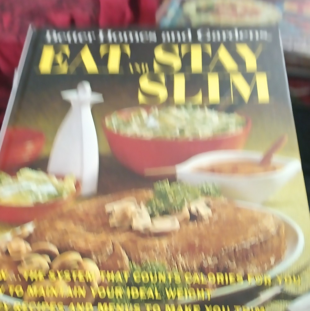 Better Homes and Gardens Eat and Stay Slim Hardcover Cookbook Nutrition Dieting