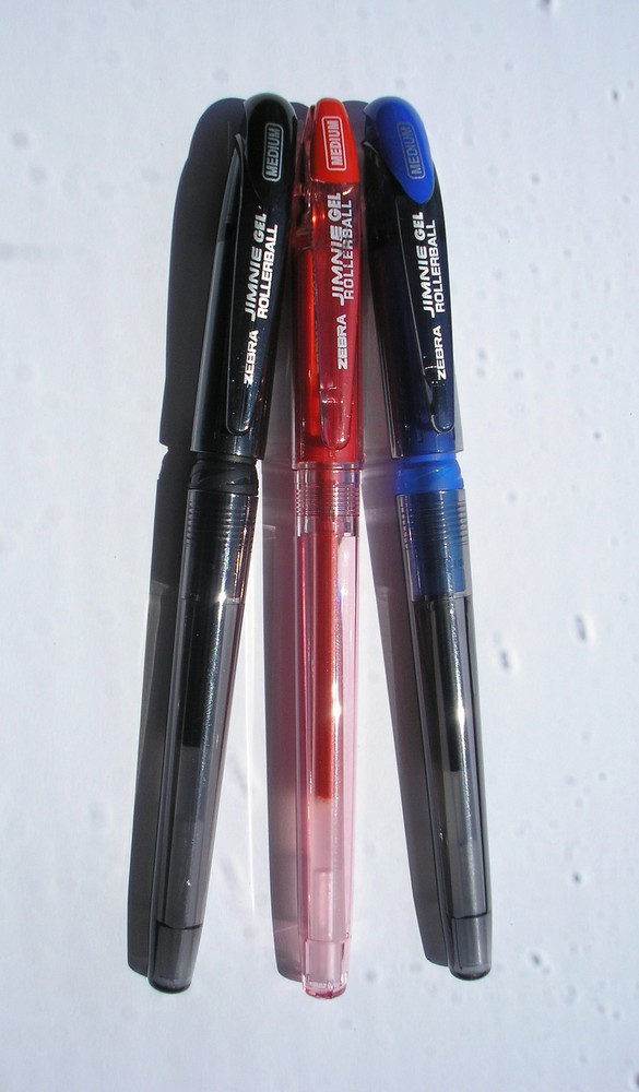 Zebra Acid Free Pens Fine 0.7mm tip - pack of 3-image