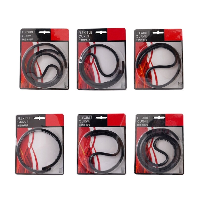 Flexible Curves Ruler Drawing Sewing Rulers Bendable Ruler 30/40/50/60/75/90cm