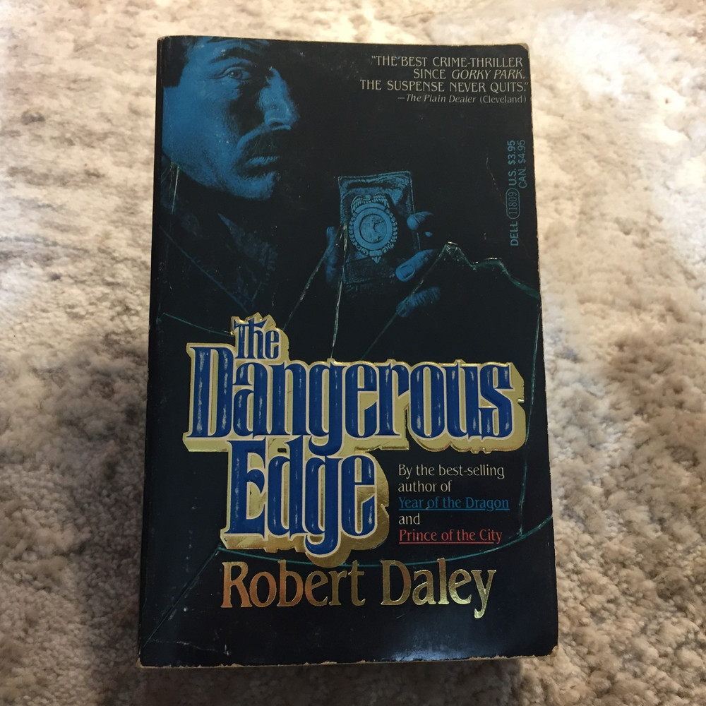 The Dangerous Edge Mystery Paperback Book by Robert Daley from Dell Books 1984