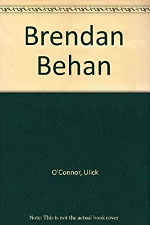 Brendan Behan Paperback Ulick O'ConnorFree US Delivery | ISBN:0394178084
