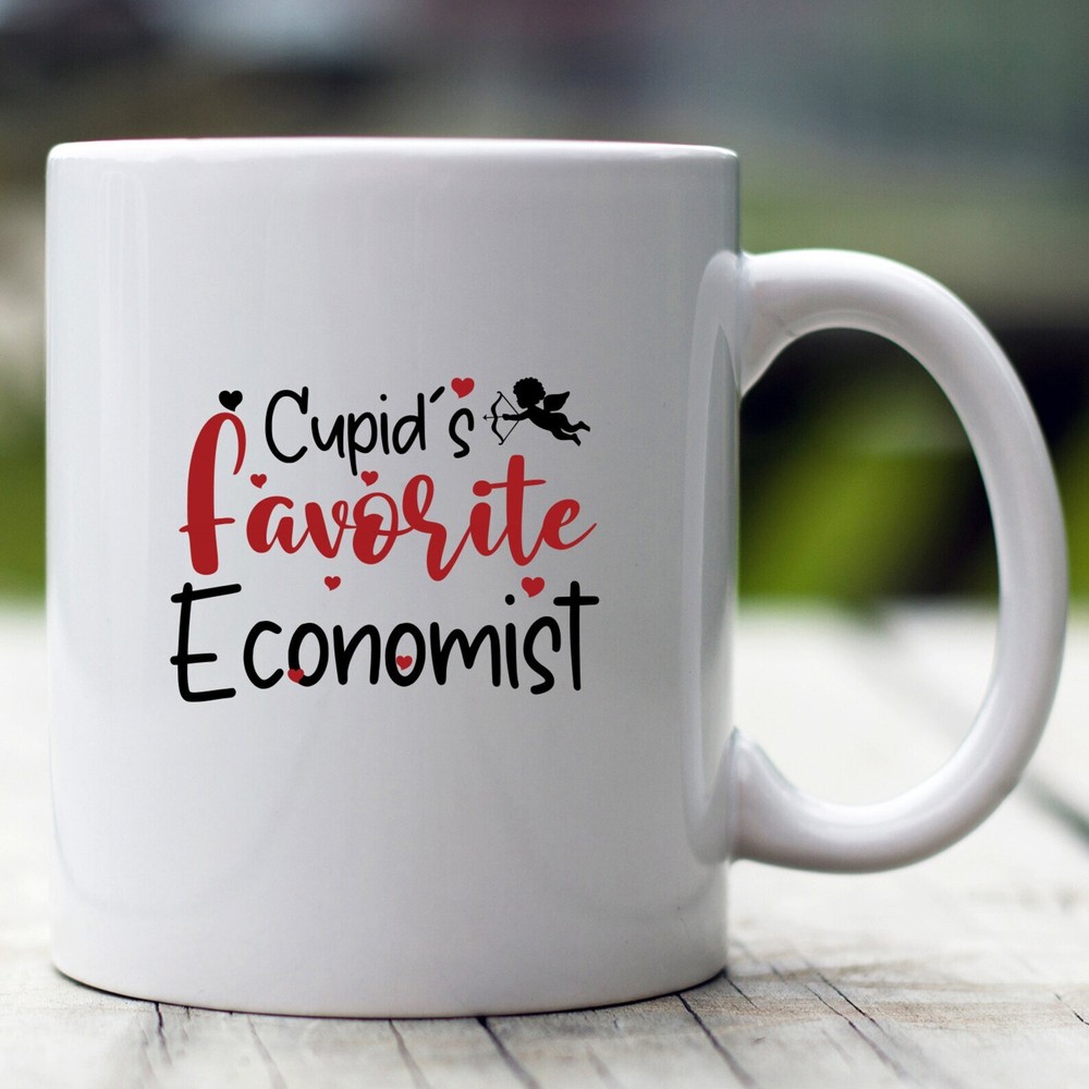 Cupid's Favorite Economist Mug Valentine Economist Mug Economist Valentine Mug E
