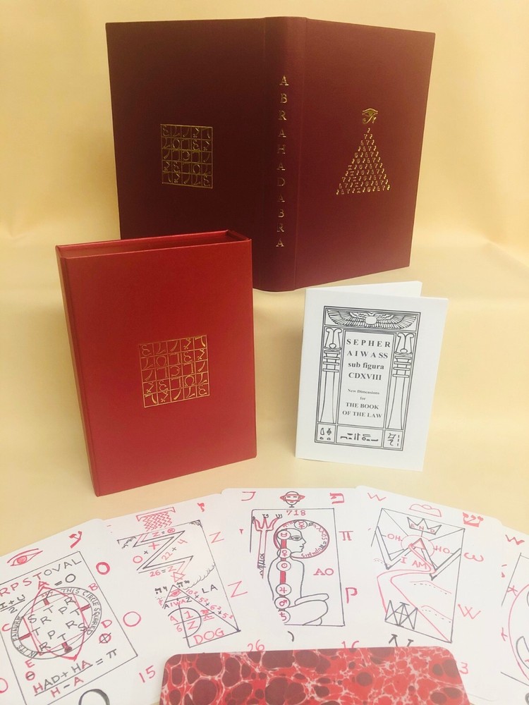 Abrahadabra Aleister Crowley Thelema Occult Numerology Book of the Law & deck-image