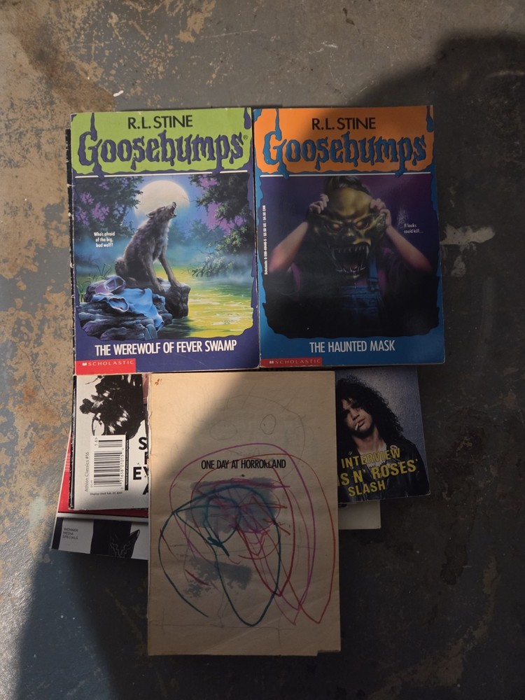 Goosebumps Books And Vhs 1993
