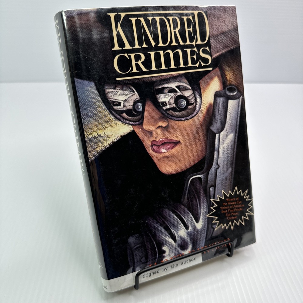 Kindred Crimes Janet Dawson Signed! 1990 St. Martins Press Private Eye Novel