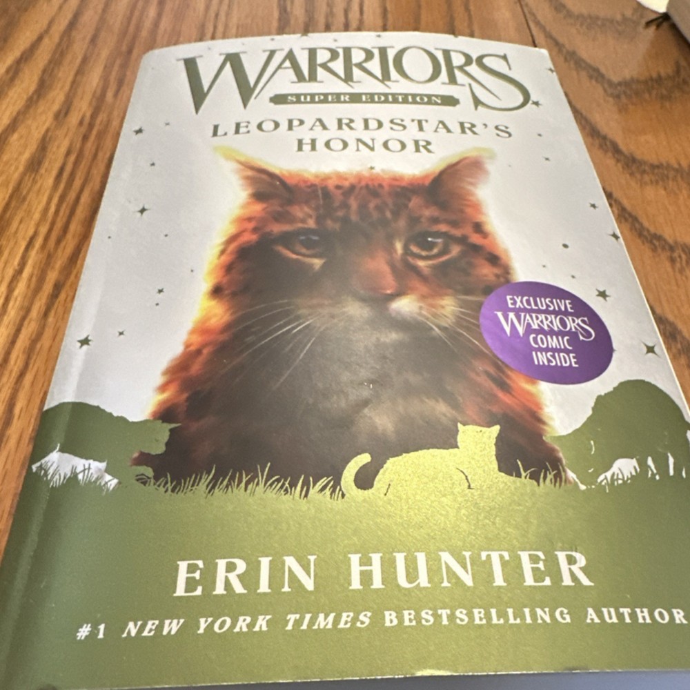 Vintage Books Warriors Super Edition Leopardstar's Honor Erin Hunter Paperback …