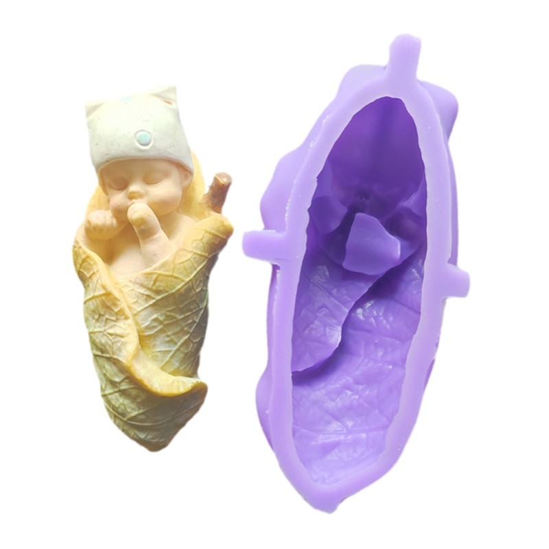 Epoxy Crystal Resin Silicone Mold for DIY Doll Leaf Decorations