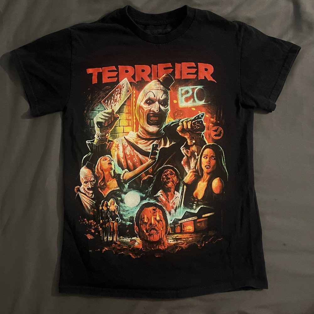 Art the Clown Small Unisex Tee Terror Threads Terrifier Horror Shirt Men’s