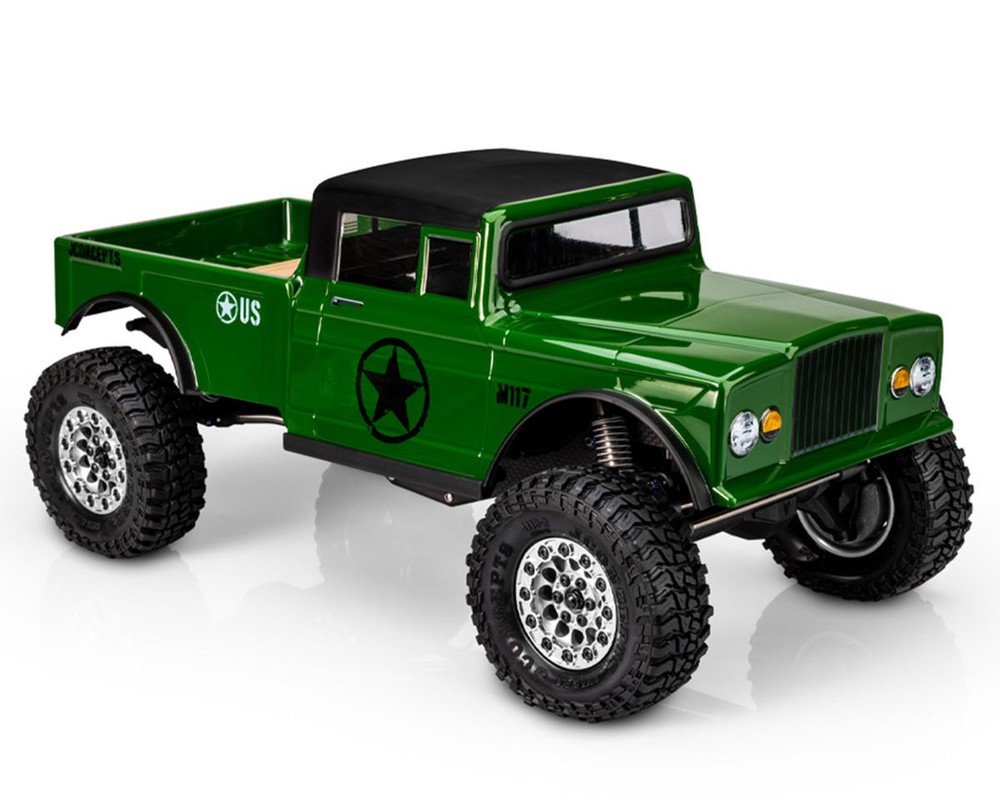 JConcepts JCI M117 Lloyd 2 1/10 Rock Crawler Body (Clear) (313mm) [JCO0640]🌟✨25 Years on eBay! 250,000+ feedback!✨🌟