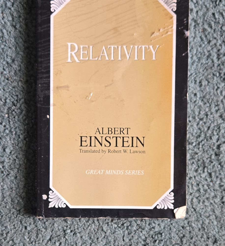Albert Einstein Relativity Paperback Science Prometheus Books Great Minds Series