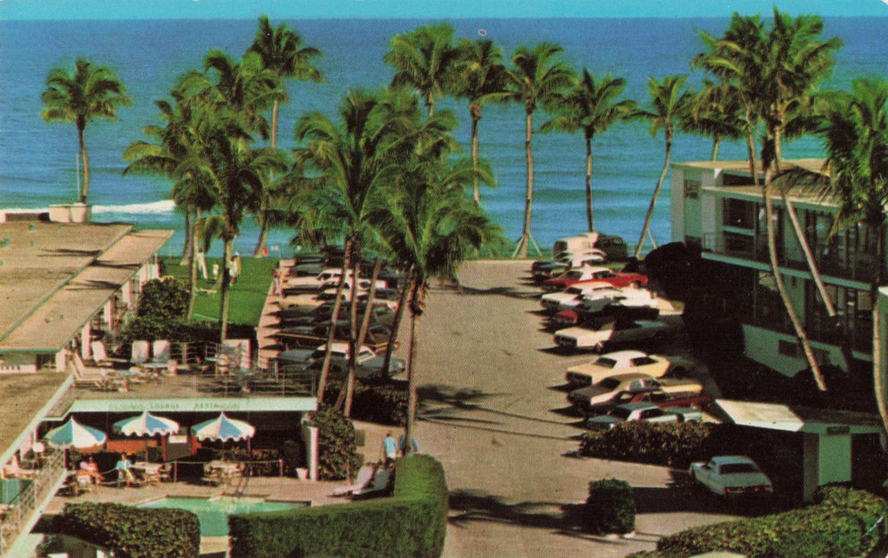Holiday Inn - Palm Beach Florida FL - Postcard