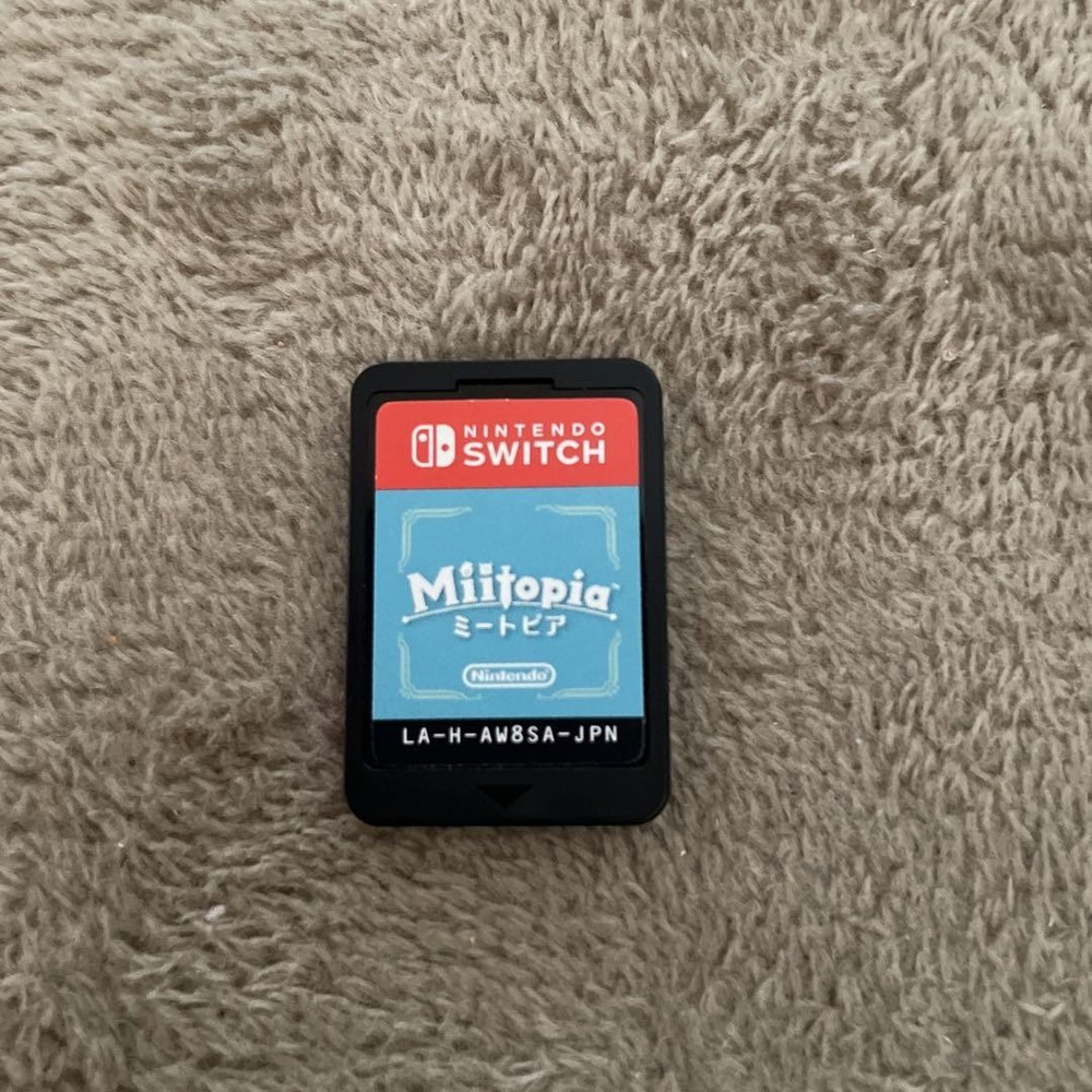Miitopia Nintendo Switch Japanese Complete Japanese games Cartridge Only Tested