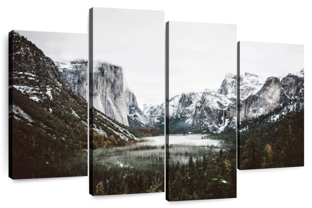 Yosemite Winter Magic Wall Art