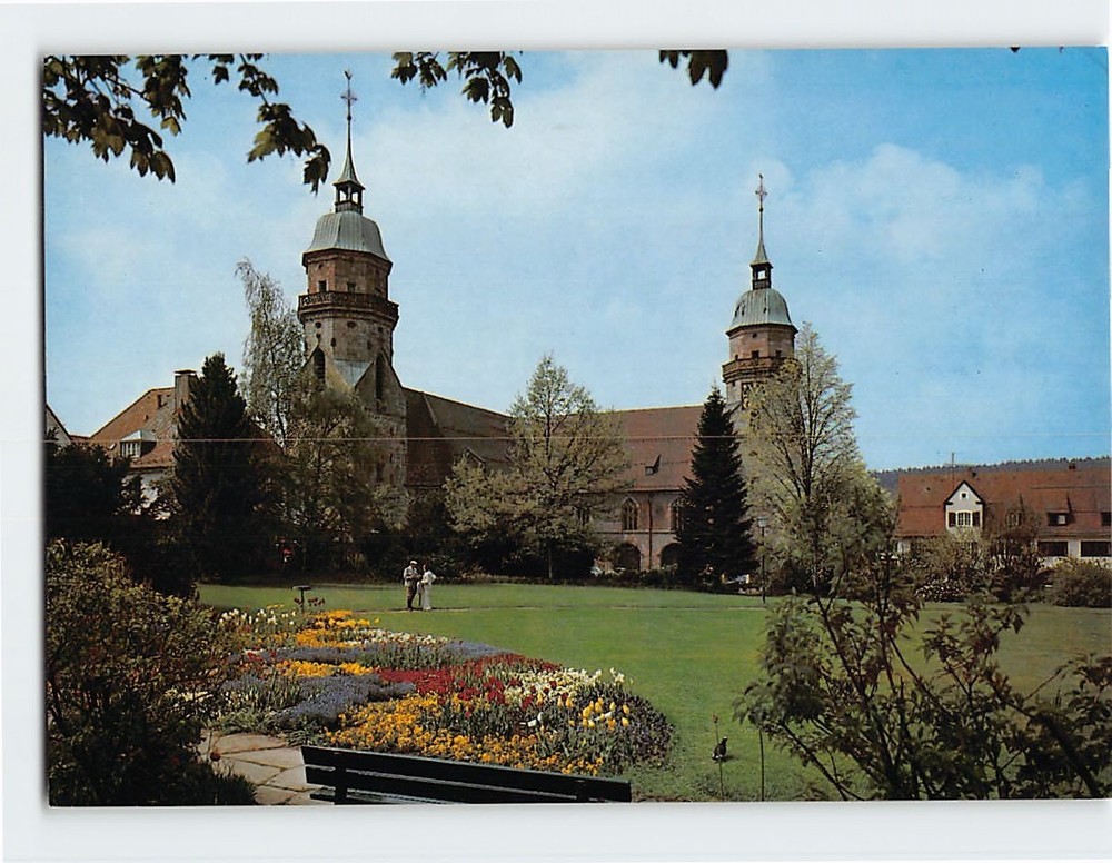 Postcard Freudenstadt Evangelische Stadtkirche Germany