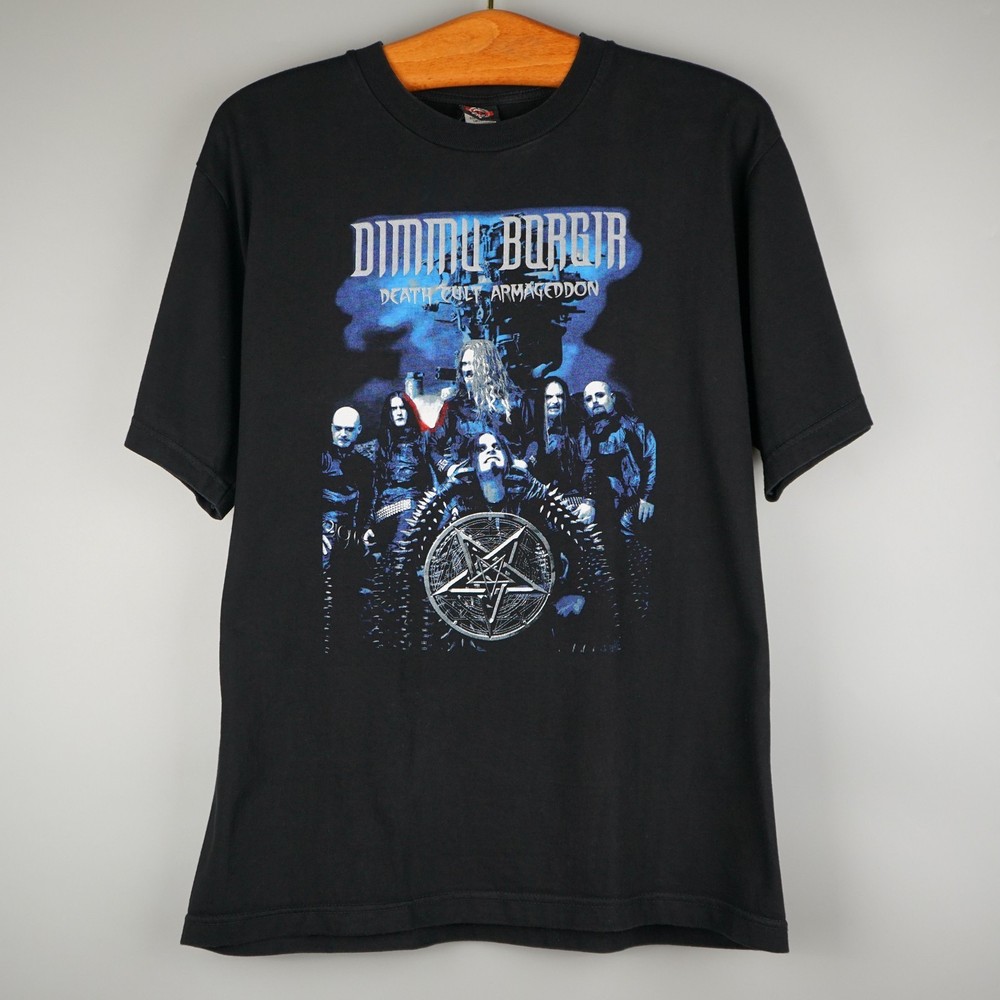 Vintage 2003 Dimmu Borgir t shirt Unisex All Size Short Sleeve PH366