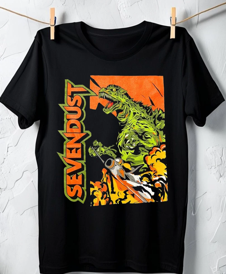 Sevendust Poster Band Tour Shirt Black Unisex S-5XL BT993