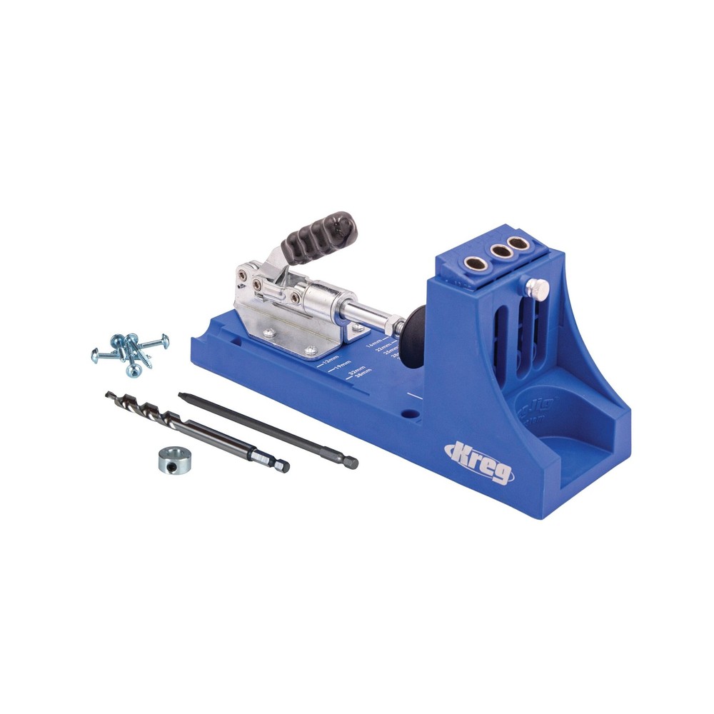 Kreg K4 Pocket Hole Jig - Adjustable, Versatile Jig for Strong Joints - Creat...