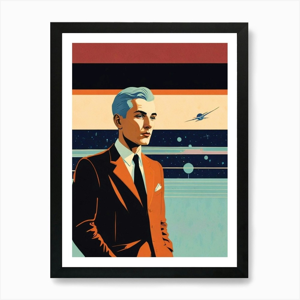 John F Kennedy 3 Art Print Framed Wall Art Poster Canvas Print Picture