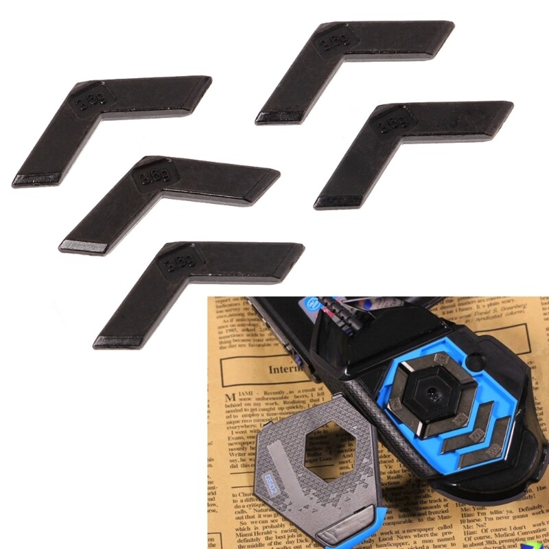Counterweight Blocks for Logitech G502 RGB Gaming Mouse Stabilization