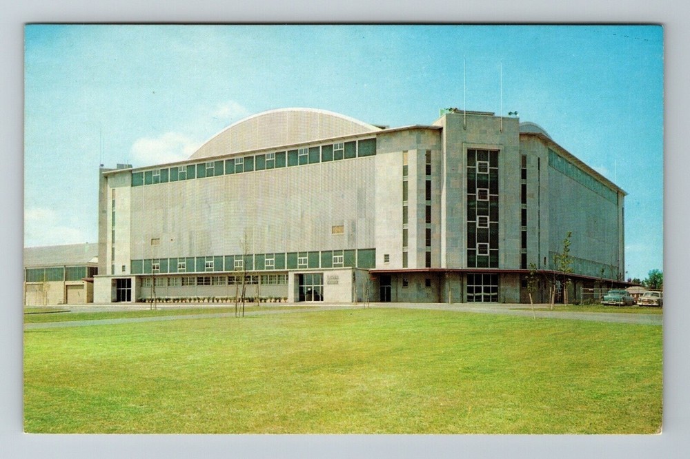 Columbus OH-Ohio State University St. John Arena, Campus  Vintage Postcard