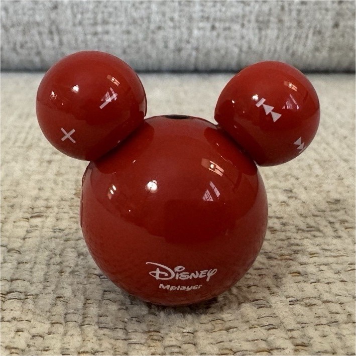 RARE 2000s iRiver Disney Mickey Mouse Red MPlayer MP3 Player 1GB Y2K Music