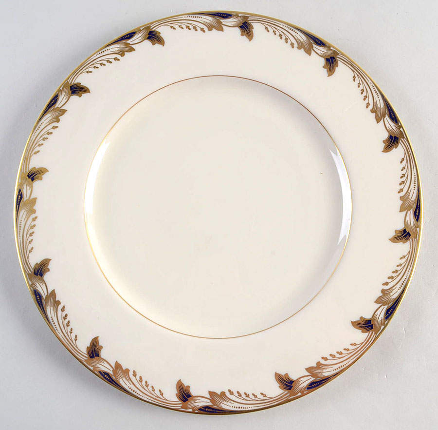 Lenox Essex Cobalt Blue Dinner Plate 303032 Stylish Tableware
