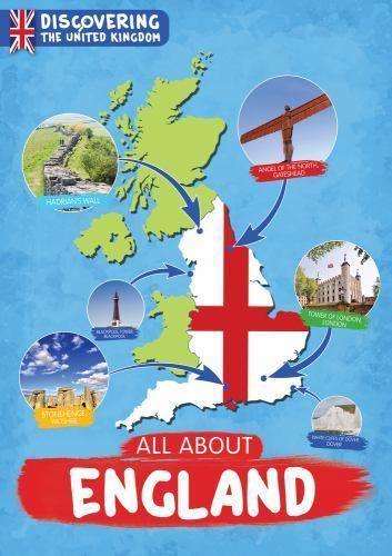 All About England (Discovering The United Kingdom) by Harrison, Susan, Acceptabl