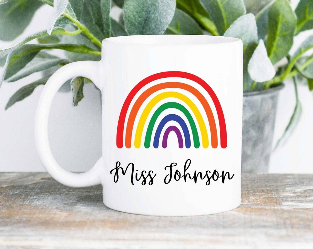 Personalised Teacher Mug Teacher Gift End Of Term Gift Custom Teacher Thank You