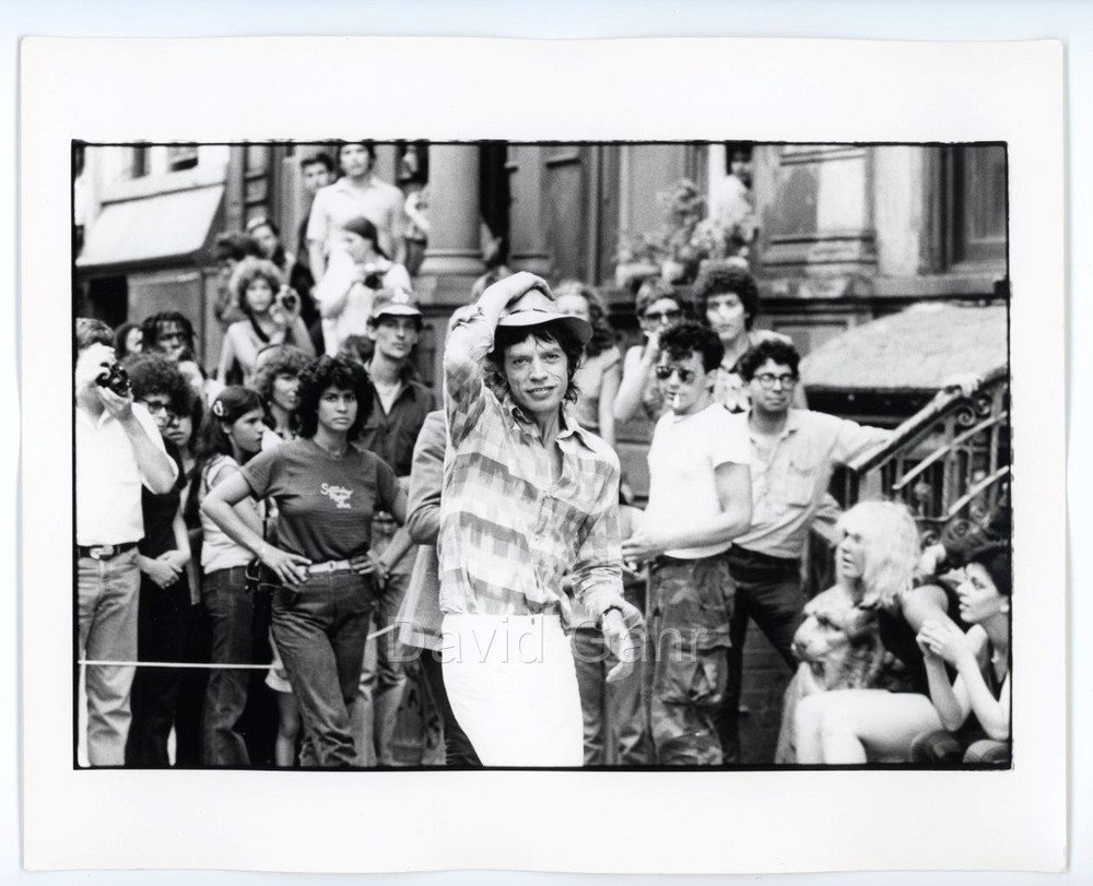 '81 Mick Jagger Waiting For a Friend The Rolling Stones Original Gahr Photo B757