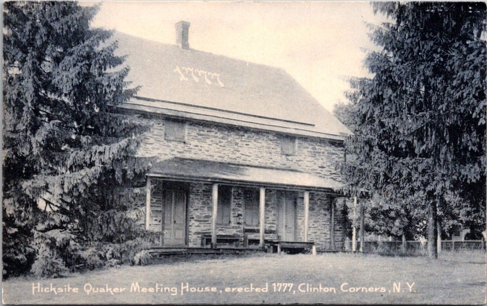 Postcard Hicksite Quaker Meeting House Built 1777 Clinton Corners New York 22510