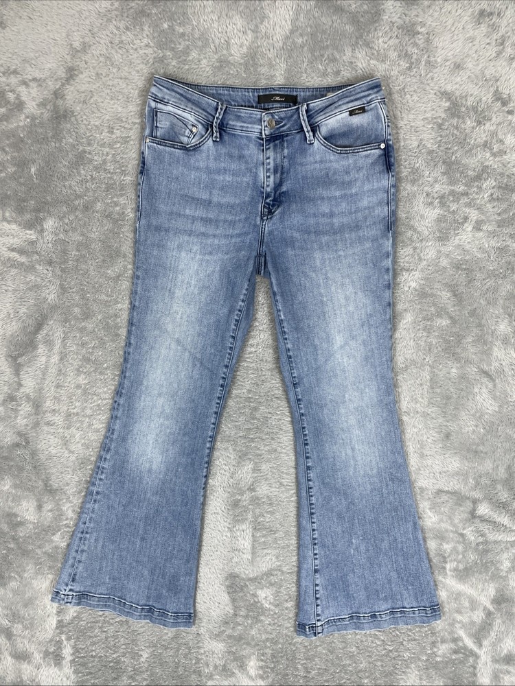 Mavi Jeans Women's 30/32* Blue Sidney High Rise Flare Stretch Pants