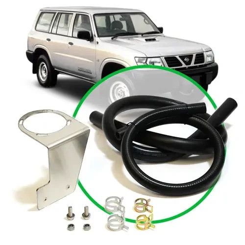 SAAS Oil Catch Tank Install Kit For Nissan Patrol GU 4.2L 1997-2006