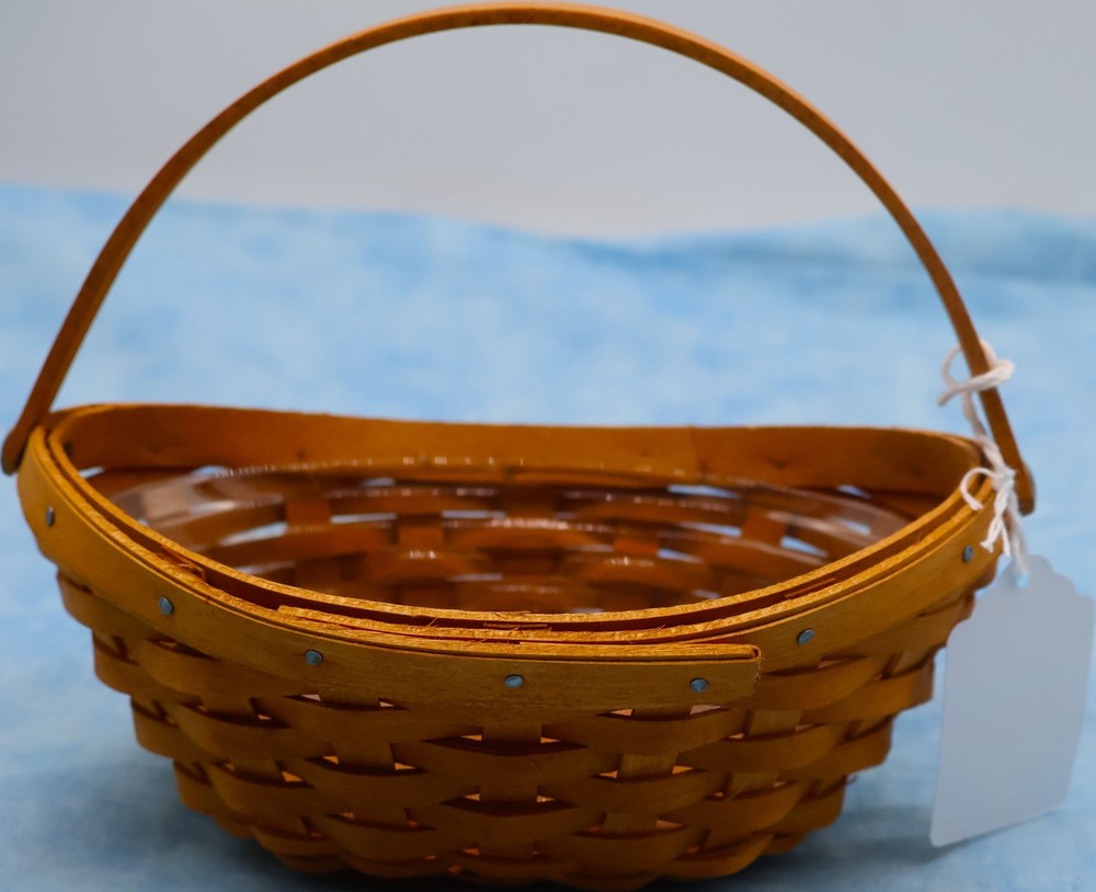 Longaberger 2006 Little Crocus Booking Basket Protector Fixed Handle