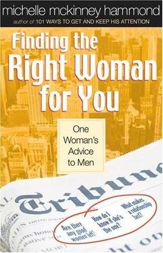 Finding the Right Woman - Paperback, by McKinney Hammond Michelle - Very Good