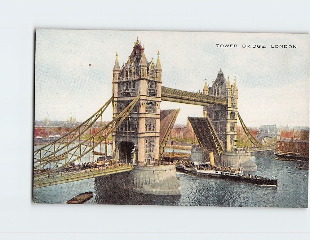 Postcard Tower Bridge London England