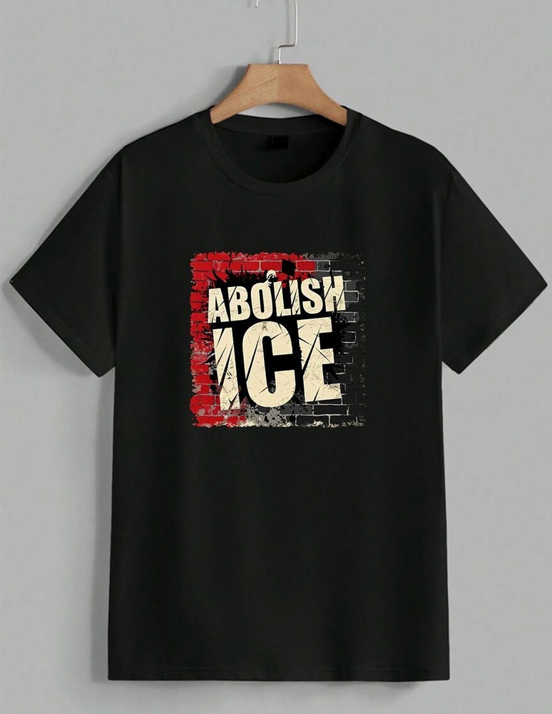 Political Abolish ICE Activist Social Justice Human Rights T-Shirt Unisex