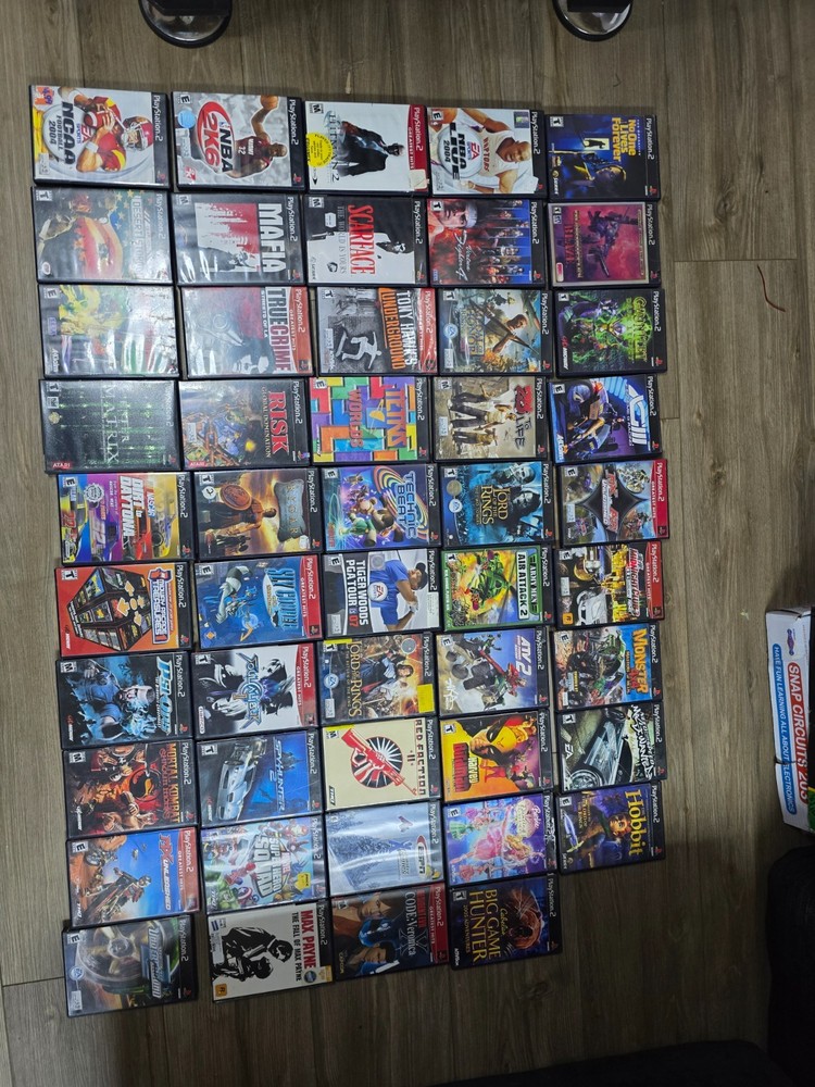lot of 49 PS2 games (most have instructions included).  Several great hits!!
