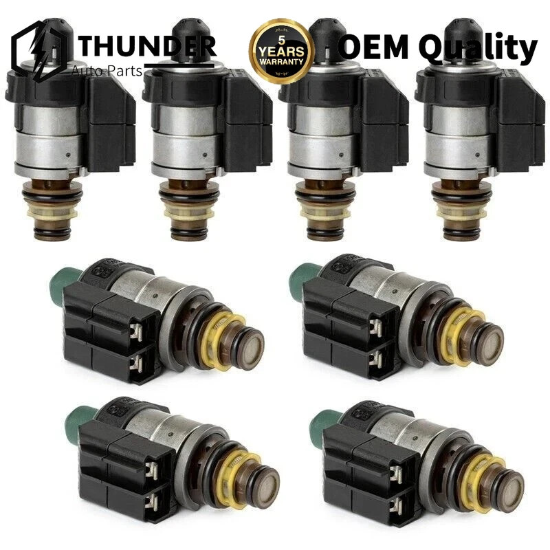 8PCS Automatic Transmission Shift Solenoid For Mercedes Benz SLK ML CVT 722.9