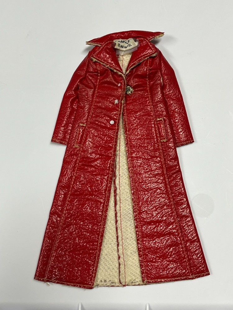 Vintage Francie Long on Leather Full Length Coat #1769 (1970-71)