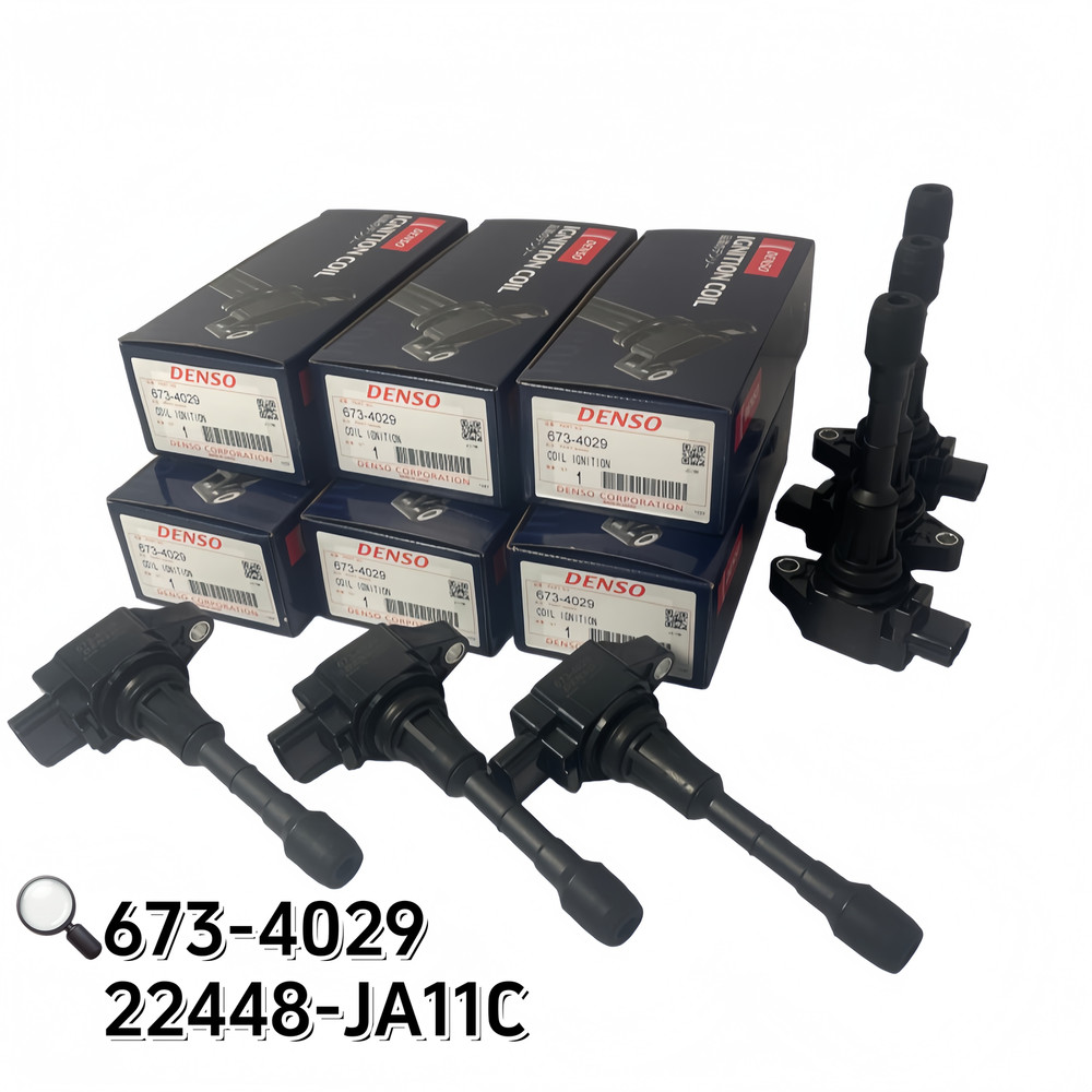 6Pcs DENSO 673-4029 22448-JA10C Ignition Coils For Nissan INFINITI  2007-2020