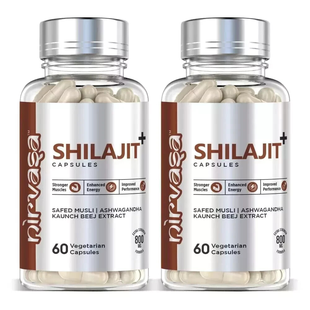 100% Pure Shilajit , Boost Health, Performance Stamina, vitality,60 - Pack Of 2