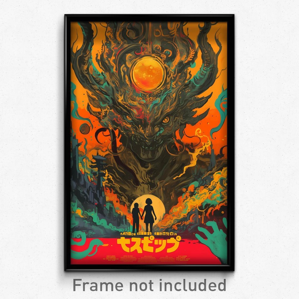 Thai Psychedelic Retro Film Poster - Ordinary Cistern Art Print