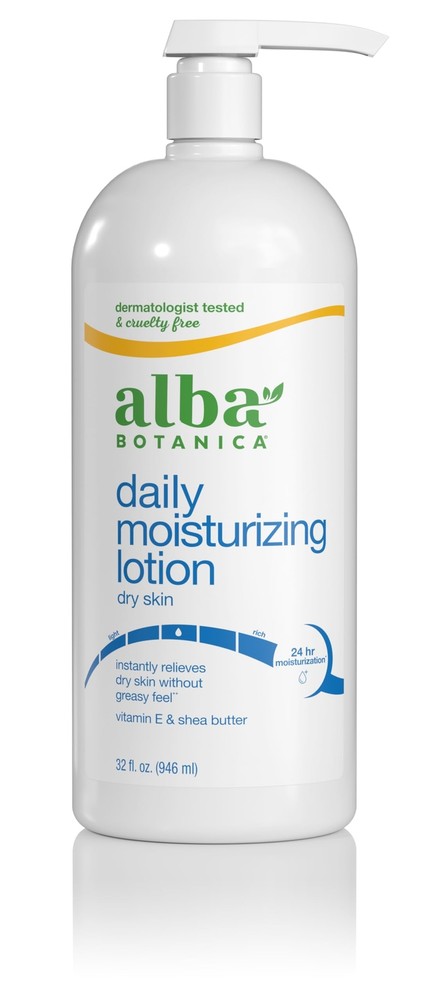 Daily Moisturizing Lotion Dry Skin with Vitamin E and Shea Butter 32 Oz Packa...