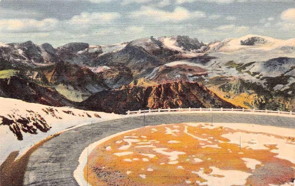 Holy City Yellowstone Park WY Wyoming Beartooth Mtns Scenic Vtg Postcard D15