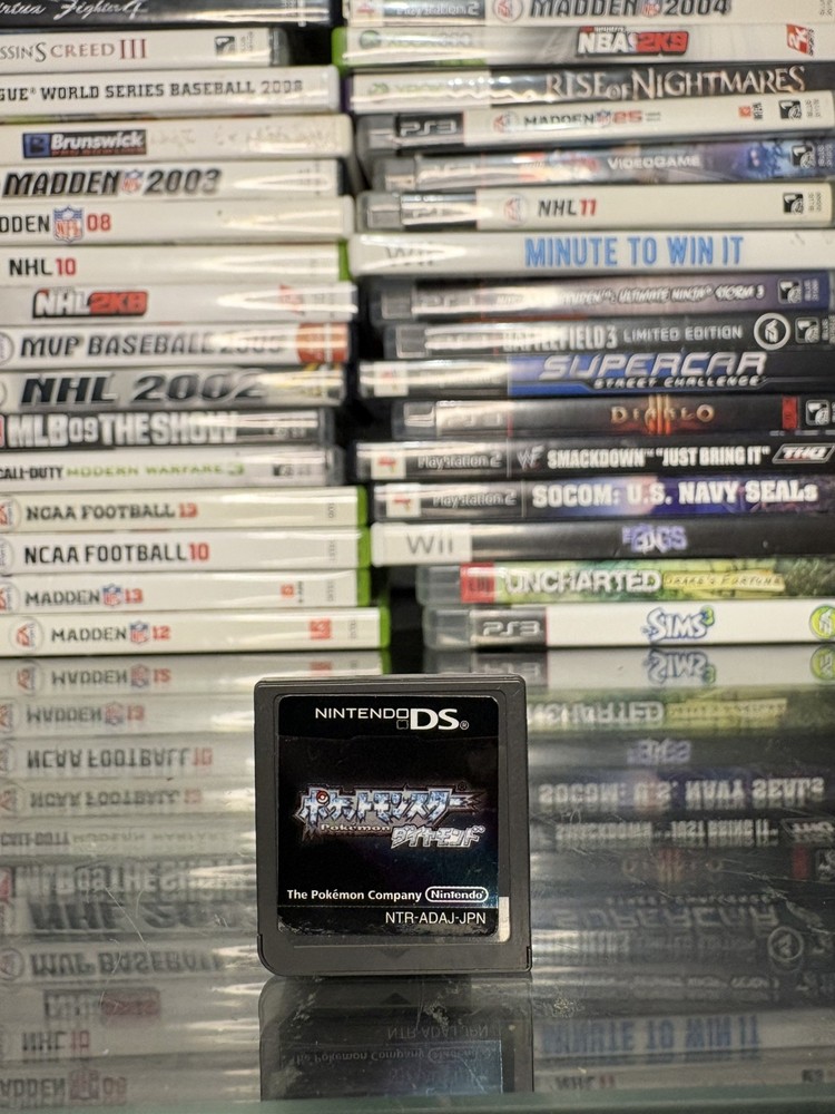 Authentic Nintendo DS Pokemon Diamond Japanese Games Pocket Monster NDS