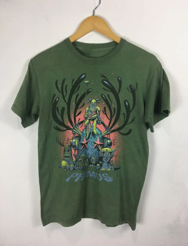 Primus Band Album Collection All Size Green T-shirt
