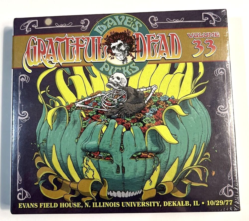 GRATEFUL DEAD Dave's Picks Vol 33  10/29/77 DeKalb Illinois IL 3CD /22000