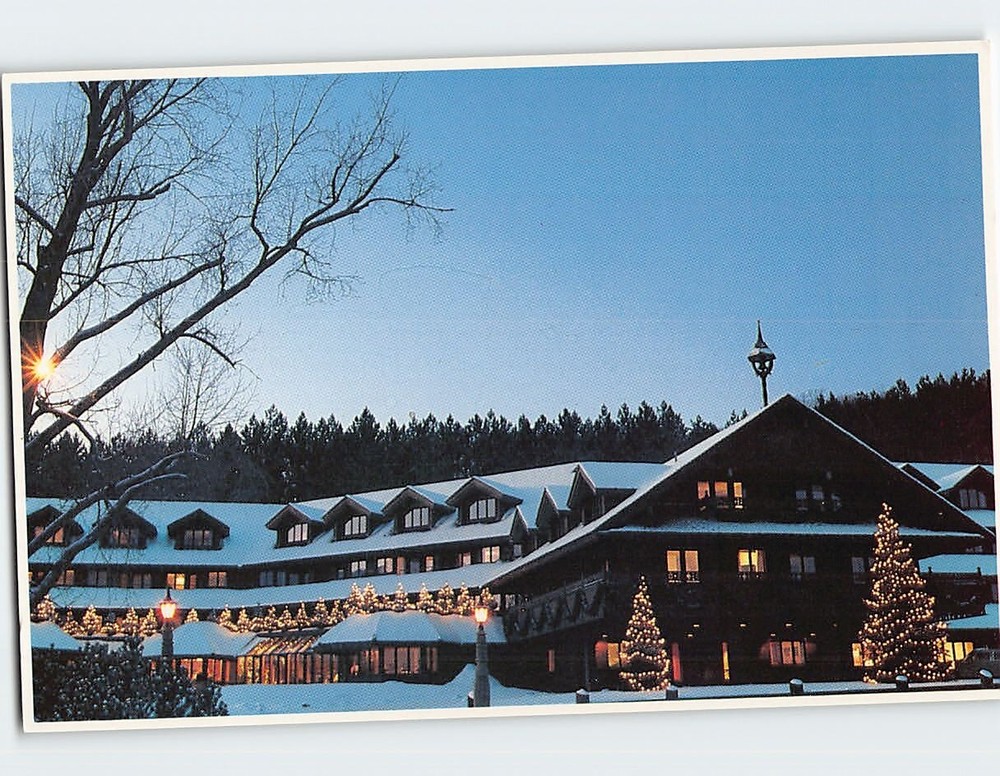 Postcard  Trapp Family Lodge In Winter Stowe Vermont