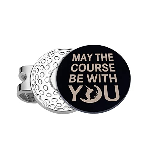 Golf Gifts for Men Women Golf Accessories Golf Ball Marker Hat Clip Mens
